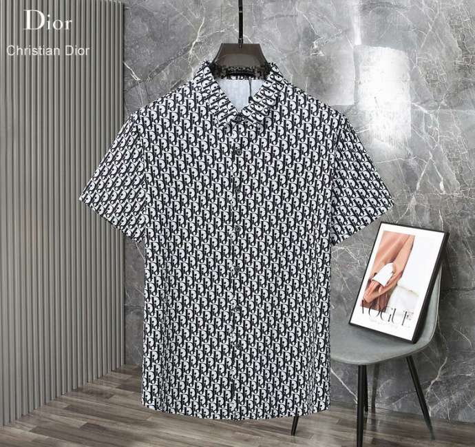 Dior Polo Shirt Short _SKUDiorM-3XL26rn6720087